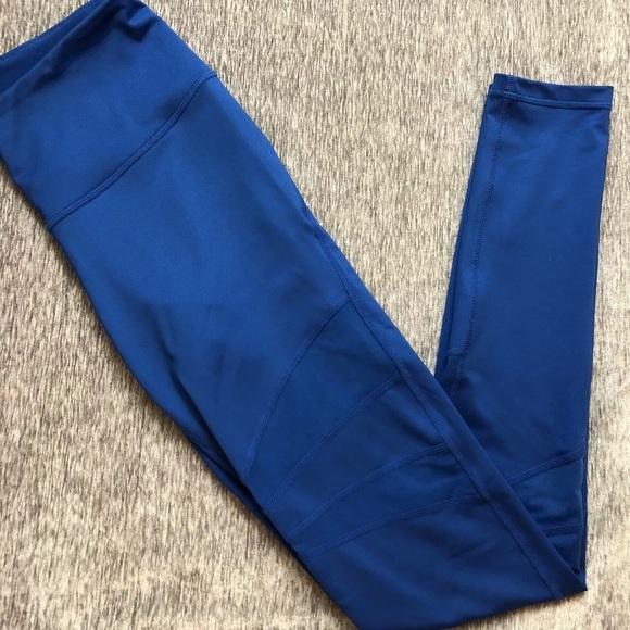 Zella Mesh Compression Cut Out Leggings Tights - Picture 4 of 7